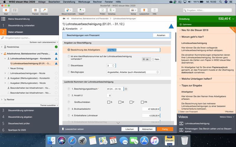 Wiso Steuer Mac 2020 Download